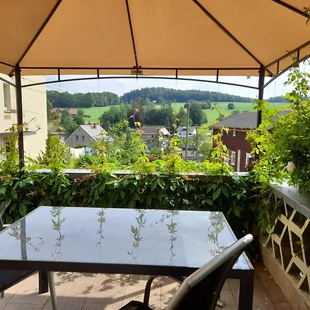 Appartement Wolfsbergblick à Reinhardtsdorf-Schona Extérieur photo